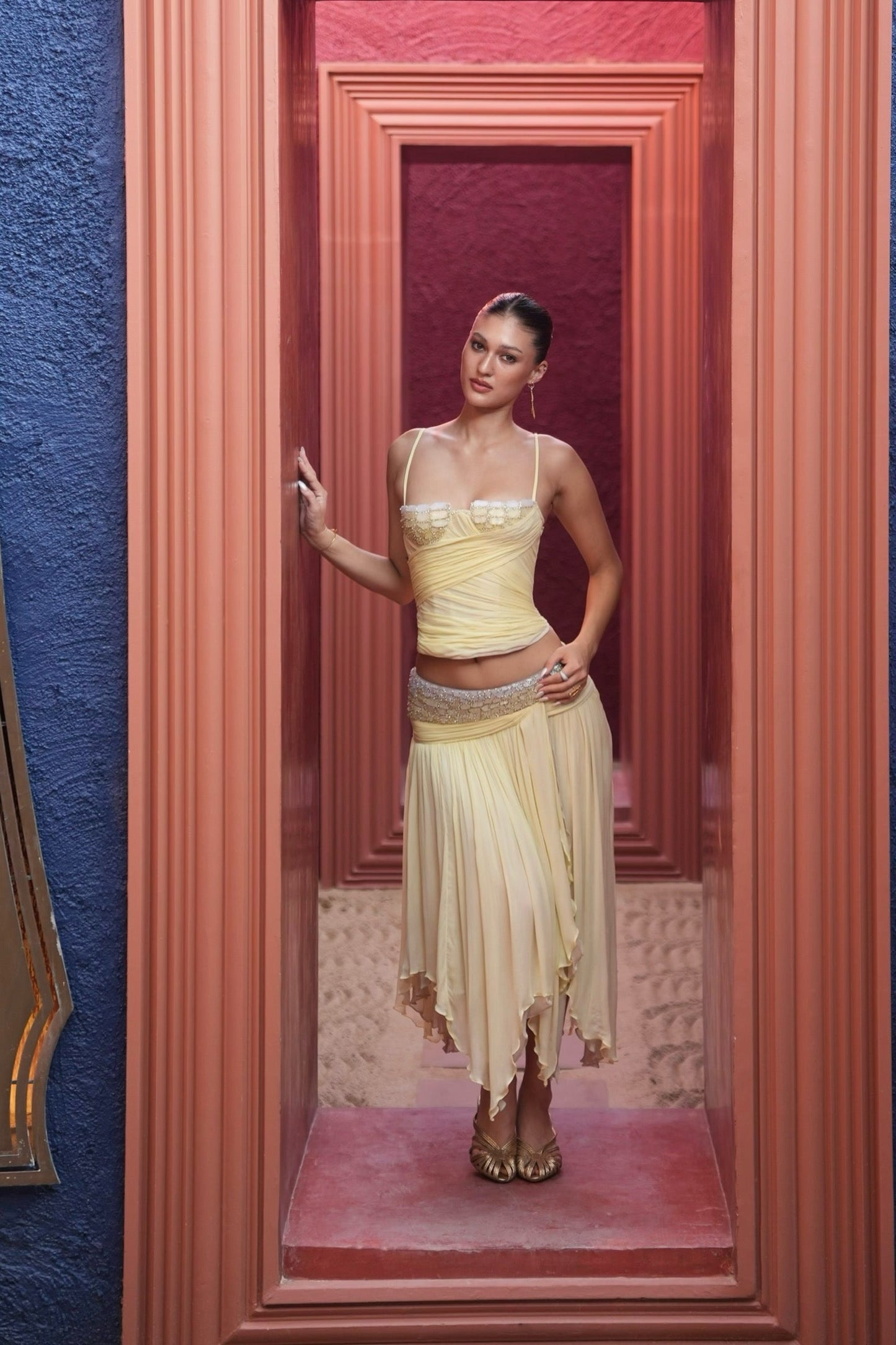 Sarina Yellow Set